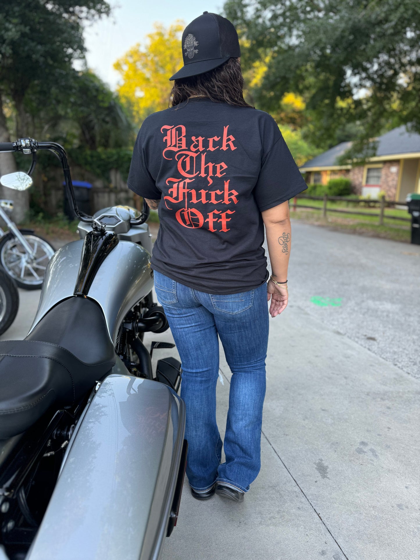 Back the F off