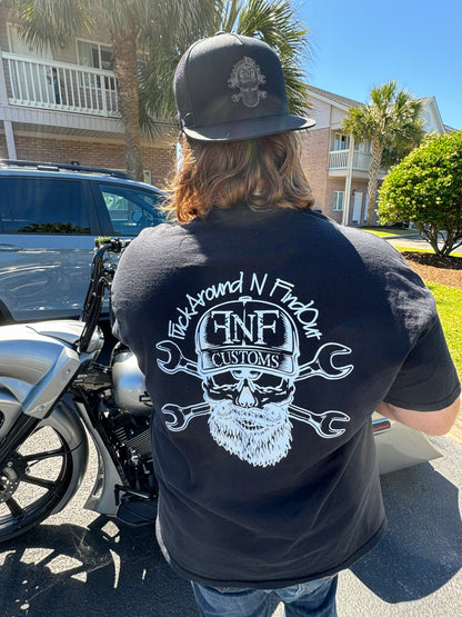 OG FNF Tshirt - Black & Stone Grey